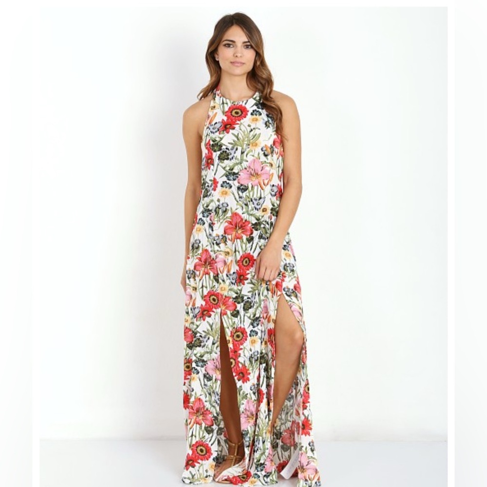 Somedays Lovin long flower dress size S